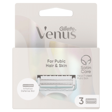 Сменные картриджи для бритья женские Gillette Venus Satin Care, 3 шт фото 1