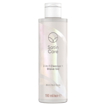 Гель для бритья для женщин + очищающее средство Gillette SATIN CARE Bikini , 190 мл фото 1