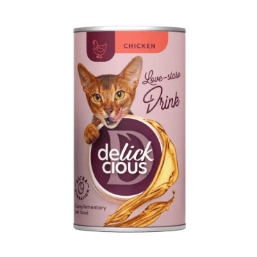 DELICKCIOUS Додатковий корм для котів напій з куркою, 140 г фото 1