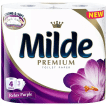 Туалетная бумага ароматизированная Milde Relax purple, 3 слоя, 4 рулона