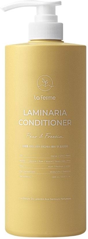 Кондиціонер для волосся живильний La Ferme Laminaria Pear & Freesia 1000 мл
