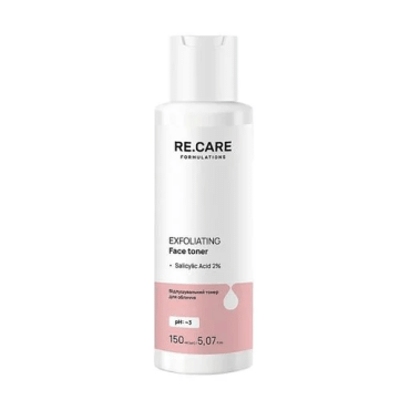 RE.CARE тонер для лица отшелушивающий Exfoliating Face Toner, 150 мл