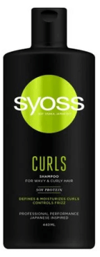 Шампунь SYOSS Intense Curls для хвилястого і кучерявого волосся, 440 мл