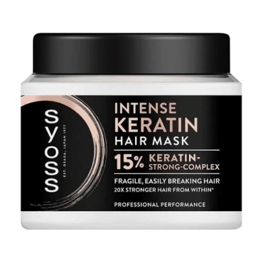 Маска Syoss для ломких волос KERATIN, 400 мл