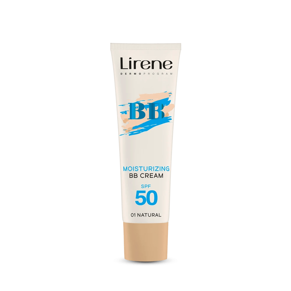 BB-крем для лица Lirene увлажняющий SPF50 Natural 01, 30 мл