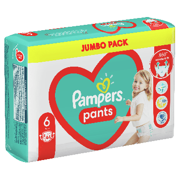 Pampers Pants подгузники - трусики Размер 6 (15+ кг), 44 шт фото 3