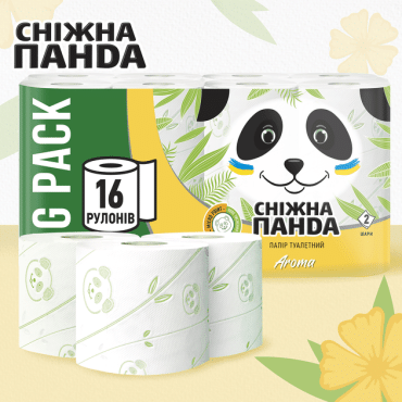 Туалетний папір Сніжна панда 
