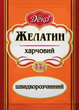 Деко Желатин 15 г, 1 шт