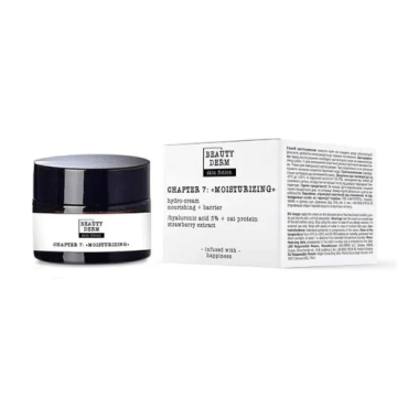 Гідро-крем для обличчя Beauty derm зволожуючий з гіалуроновою кислотою та полуницею Skin Fiction, 50мл фото 1