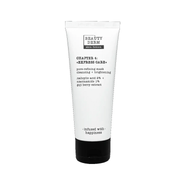 Beauty derm маска для очищення пор з саліциловою кислотою та ягодами годжі Skin Fiction, 75мл