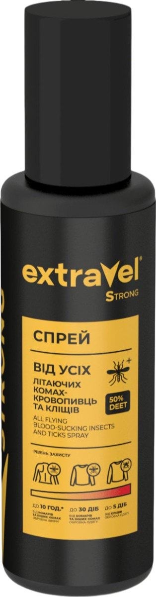 Спрей від комах Еxtravel Strong 100 мл
