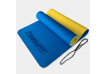 EasyFit Коврик для йоги и фитнеса, 6 мм, сине-жёлтый