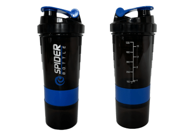 EasyFit Шейкер спортивний Spider, 0,5 л, чорно-синій