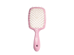 Щетка массажная JANEKE Superbrush Standart,  пудровый с белым