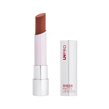 Невесомая матовая помада LN PRO Sheer-matte lipstick №101 3,5г фото 1
