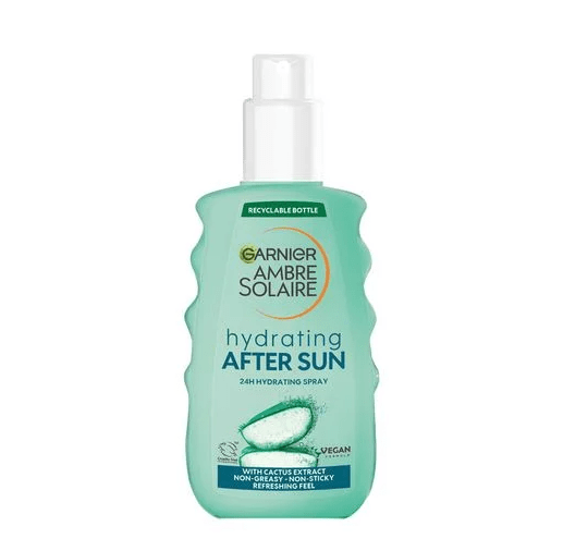 Зволожуючий та освіжаючий спрей після засмаги Garnier Ambre Solaire, 150 мл
