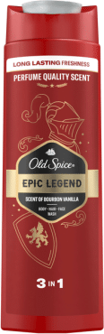 Old Spice гель для душу-шампунь чоловічий 3в1 Epic Legend, 400мл