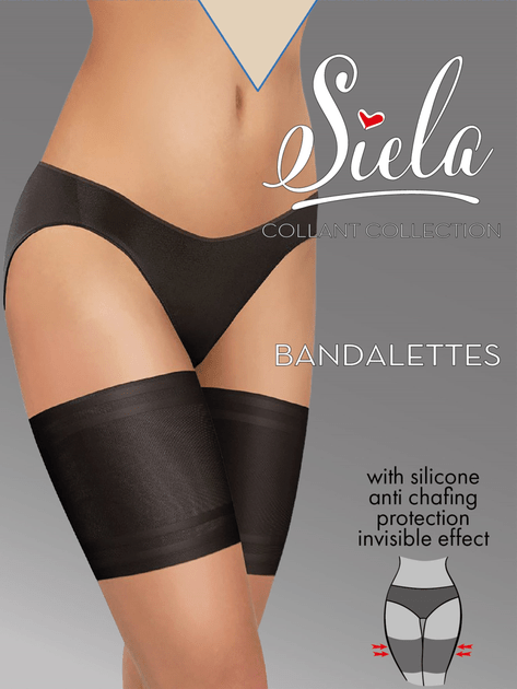 SIELA бандалетки жіночі гладкі, natural, розмір XXL