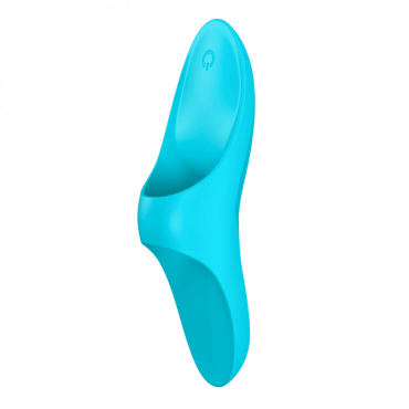 Satisfyer Вібратор на палець Teaser, блакитний фото 3