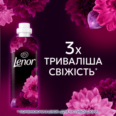 Кондиціонер для білизни Lenor Квітка лотоса 59 циклів прання 1.239 л фото 6