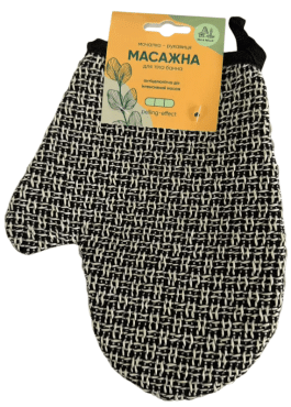 Мочалка рукавица NEO банная массажная, 1 шт.