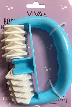 Массажер для тела VIVAfruts двойной ручной ролик 1 шт.