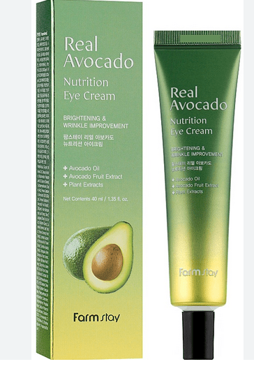Крем для шкіри навколо очей FarmStay Real Avocado з олією авокадо 40 мл