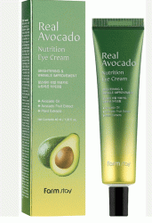 FarmStay крем для шкіри навколо очей з олією авокадо Real Avocado, 40мл