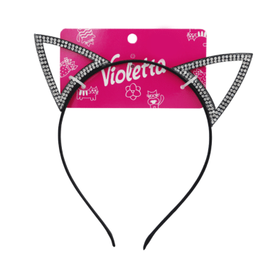 Ободок для волос Violetta детский с ушками (CH-SPR-25-11) 1шт