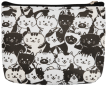 Гаманець-брелок дитячий чорно-білі котики 1 шт.