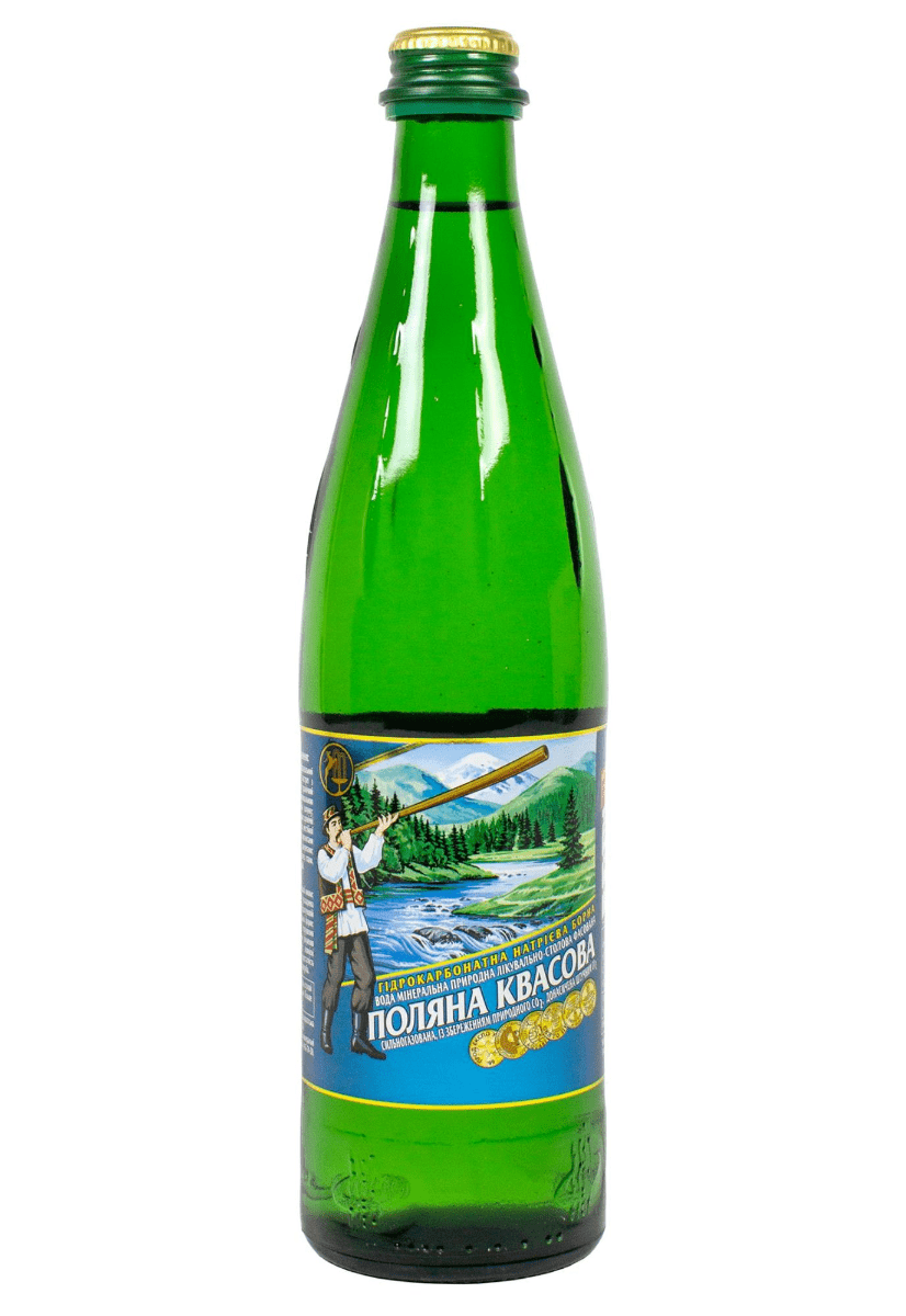 Вода минеральная Поляна Квасова, 0,5 л (стекло)
