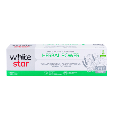 Зубна паста White Star Herbal Power Multi-Active Toothpaste, 100 мл