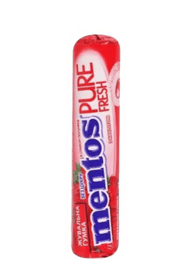 Жевательная резинка Mentos PUREFRESH Roll Клубника, 15,75 г