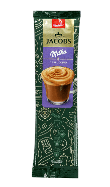 Капучино из какао Jacobs Милка 3в1, 18 г