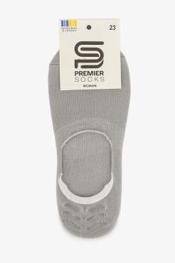 Premier Socks підслідники жіночі ажурні рубчик з бантиками, розмір 23-25 білі