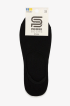 Premier Socks подследники женские ажурные рубчик с бантиками, размер 23-25 серые