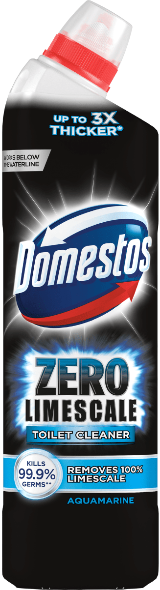 Засіб для чищення унітазу Domestos антиналіт і антиіржа аквамарин 750 мл