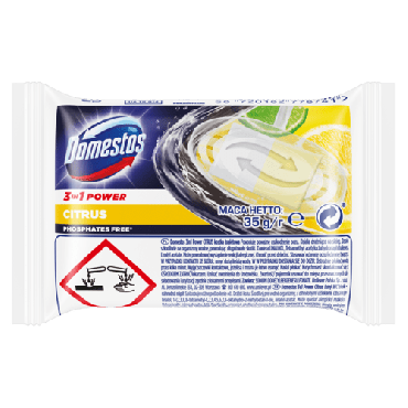 Domestos Блок змінний ддя унітаза лимон 24х35г