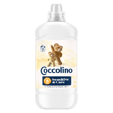 Coccolino Кондиционер для белья для чувствительной кожи, миндаль и кашемир 1275мл