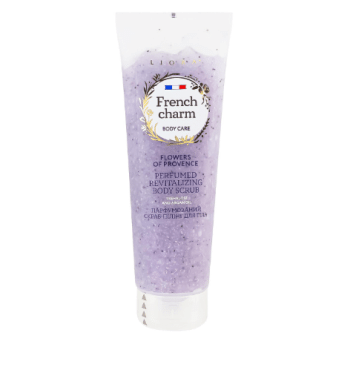 Скраб для тела Liora очищающий парфюмированный Flowers of Provence, 335 г