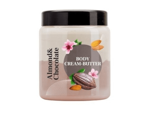 Крем-баттер для тела Liora с маслом миндаля и растительным комплексом Almond&Chocolate, 250 мл