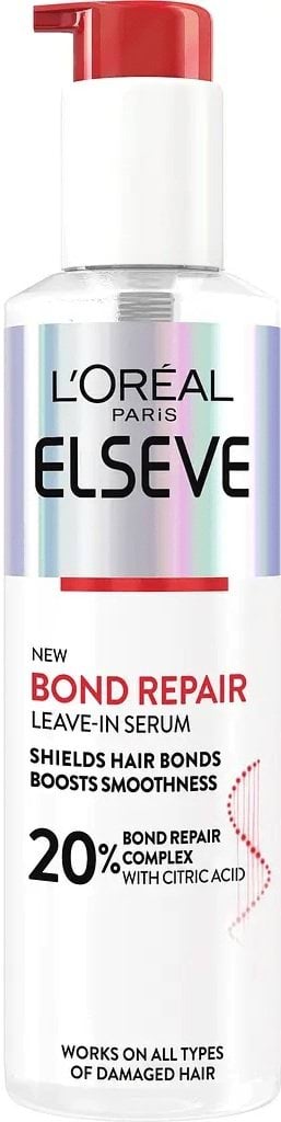 Незмивна сироватка L'Oreal Paris Elseve Bond Repair Serum для відновлення пошкодженого волосся 150 мл
