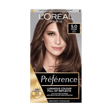 Стійка гель-фарба для волосся L'Oreal Paris Preference відтінок 5.0, 174 мл