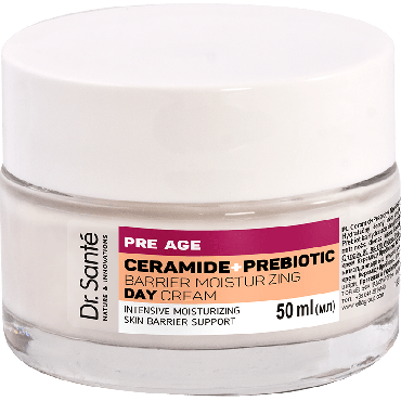 Крем для лица Dr.Sante защитный и увлажняющий дневной Церамид + Пребиотик Pre Age, фото 1
