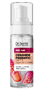 Пенка для умывания лица Dr.Sante нежная очищающая Церамид + Пребиотик Pre Age, 150