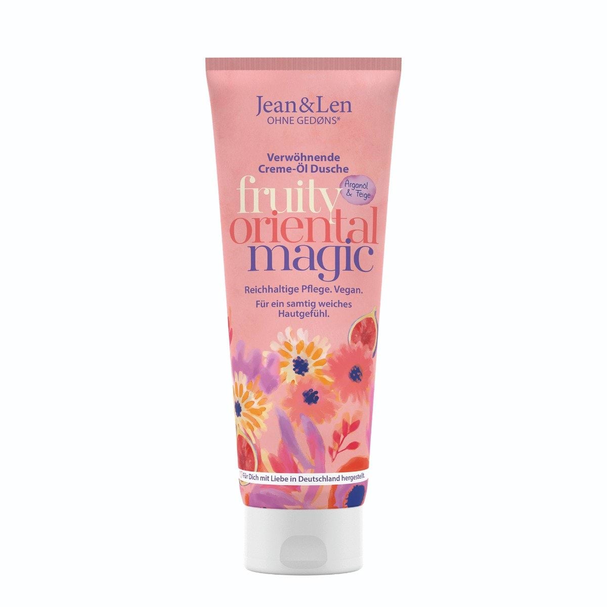 Крем-олія для душу JEAN LEN Арганова олія та інжир, 250 мл