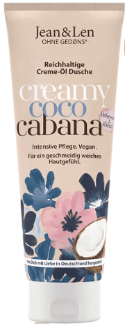 Крем-олія для душу JEAN LEN Вівсяне молоко та кокосова олія, 250мл