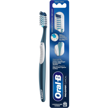 Зубная щетка Oral-B Pro Expert Clinical 35 средняя, 1 шт