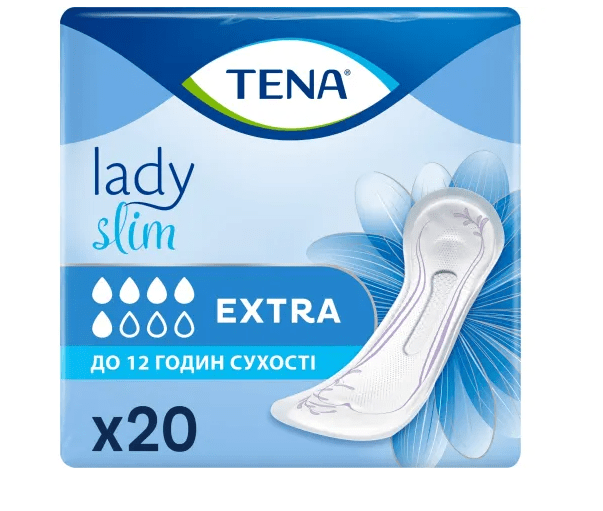 Урологічні прокладки Tena Lady Slim Extra, 20 шт