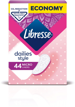 Прокладки щоденні Libresse Daily Fresh Micro Refill, 44 шт. фото 1